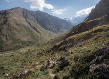 Кавказ, Гвандра. Высокогорное путешествие к подножию Эльбруса. Разведка
