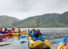 Сибирь, Тува, Западный Саян: по озеру Кара-Холь и реке Алаш на байдарках
