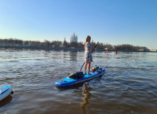 Северо-Запад, Городские контрасты Охты на сап-серфе