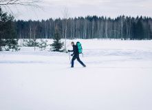 Подмосковье, Лыжная экспедиция в поисках варенья - Ярославская область