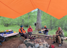 Сибирь, Восточный Саян: сплав по каньонам верхнего Иркута на байдарках