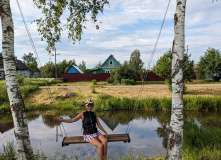 Северо-Запад, Дорогой новгородских купцов. Велопоход