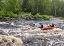 Карелия, Сплав по Верхней Шуе на байдарках