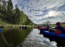 Урал, Байдарки на Урале : майский сплав по реке Сакмара