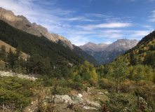 Кавказ, Гвандра. Горные треккинги для взрослых и детей (в палатках)