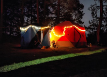 Подмосковье, Поход на байдарках по реке Клязьма с теплым шатром, баней и автосопровождением