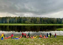 Подмосковье, Водная сотня: поход на байдарках по реке Тверца 1 КС