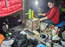 Байкал, Святой нос - Ушканьи острова по льду - пеший поход