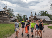 Северо-Запад, Дорогой новгородских купцов. Велопоход