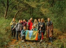 Япония, Осень у подножия Фудзиямы