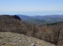 Крым, Горы и море южного берега Крыма