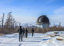  Саянская Обсерваторию на границе с Монголией