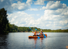 Подмосковье, Семейный поход на байдарках с автосопровождением «Берег Клязьмы и Драконы»