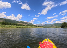 Сибирь, Восточный Саян: сплав по реке Диби и Ока Саянская на байдарках