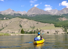 Сибирь, Восточный Саян: сплав по реке Диби и Ока Саянская на байдарках