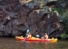 Северо-Запад, Выборгский стоунхендж: на байдарках по древнему Хейнийокскому проливу