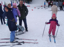 Северо-Запад, Моя первая лыжня. Золотая долина и Еловые холмы с детьми