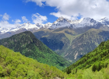 Кавказ, Сердце Суганских Альп: экспедиция к вершине Айхва (разведка)