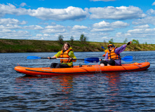 Подмосковье, Сплав на байдарках и Араповские пещеры - Мультитур