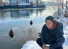 Камчатка, Горнолыжный лагерь на Камчатке: тепло земли и море снега