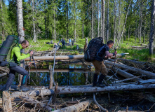 Карелия, Водопады Ладожской Карелии