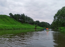 Подмосковье, Сплав по реке Ресса на байдарках с выходом в реку Угра