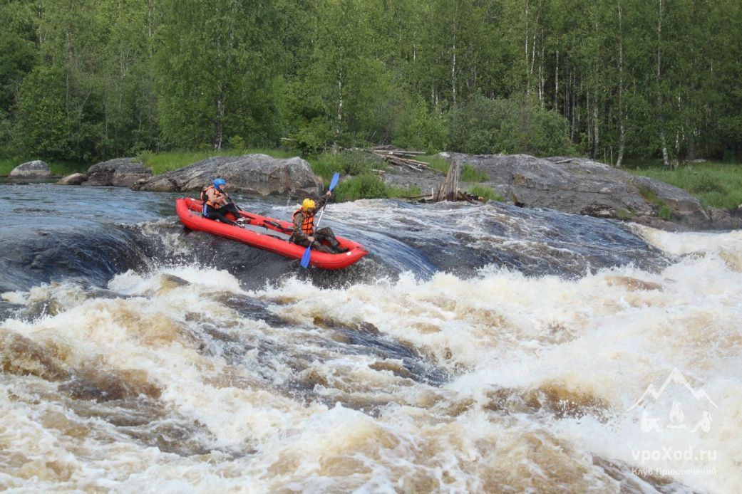 Река Водла в Карелии