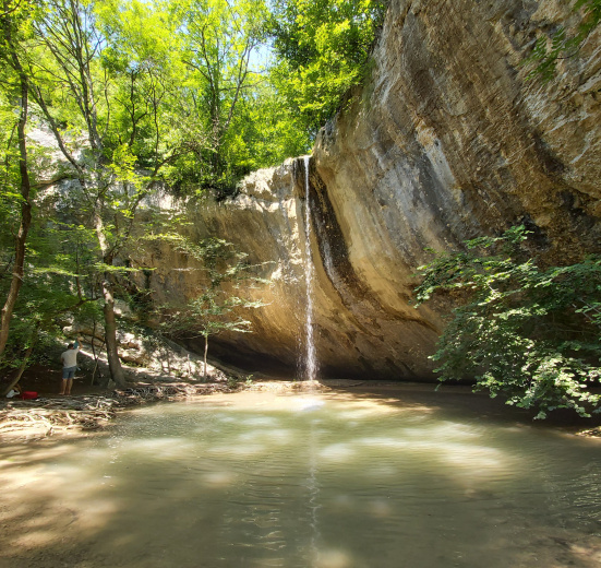 Крым, Горный лагерь в Крыму: Байдарская долина