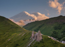 Кавказ, Трекинг от Канжола до Эльбруса (разведка)