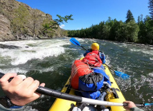 Сибирь, Тува, Западный Саян: по озеру Кара-Холь и реке Алаш на байдарках