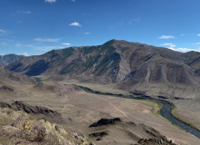 Сибирь, Тува, Западный Саян: по озеру Кара-Холь и реке Алаш на байдарках