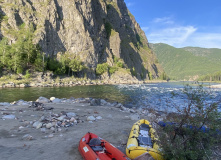 Сибирь, Восточный Саян: сплав по реке Диби и Ока Саянская на байдарках