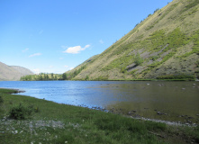 Сибирь, Тува, Западный Саян: по озеру Кара-Холь и реке Алаш на байдарках