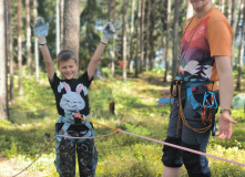 Подмосковье, Семейный лагерь на Селигере—Остров Робинзонов