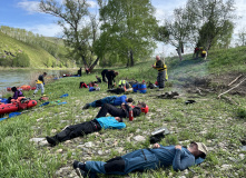 Урал, Байдарки на Урале : майский сплав по реке Сакмара