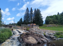 Карелия, К берегам Журавлиной реки с детьми