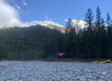 Сибирь, Восточный Саян: сплав по реке Диби и Ока Саянская на байдарках