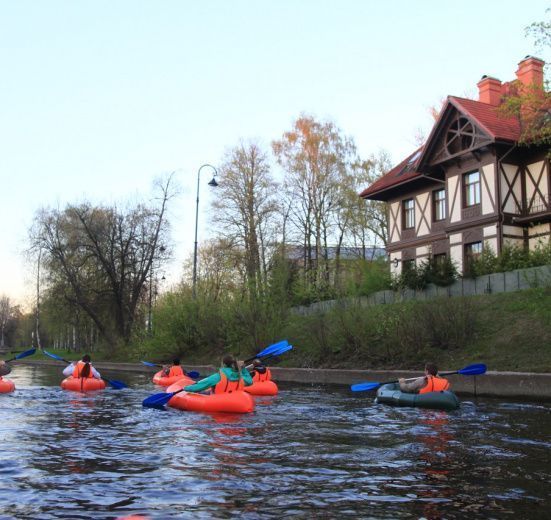 Северо-Запад, Парковые острова на пакрафтах