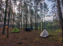 Северо-Запад, Дорогой новгородских купцов. Велопоход