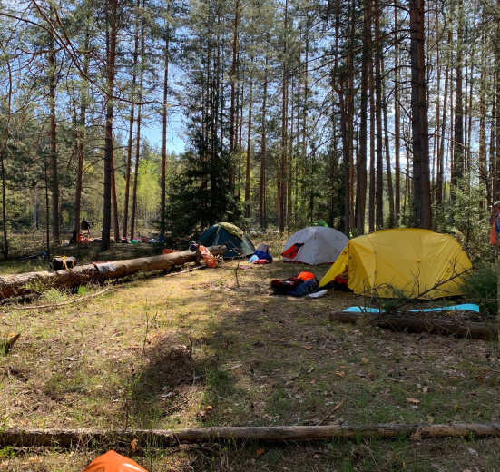 Центральный регион, Поход на байдарках по реке Лух с баней - в дебри Нижегородской области