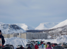 Кольский, Новогодние каникулы в Хибинах с детьми на лыжах
