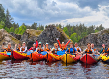 Северо-Запад, Выборгский стоунхендж: на байдарках по древнему Хейнийокскому проливу