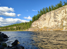 Сибирь, Восточный Саян: сплав по реке Диби и Ока Саянская на байдарках