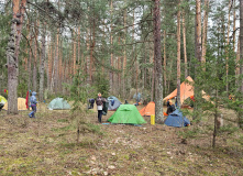 Подмосковье, Сплав по реке Поля «Cквозь лес на байдарках»