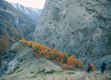 Кавказ, Горный лагерь в Чегемском ущелье (Кабардино-Балкария)