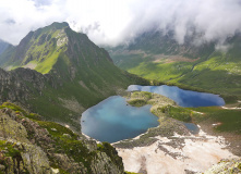 Кавказ, Поход по Загеданским и Имеретинским озерам
