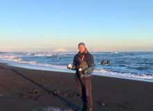 Камчатка, Горнолыжный лагерь на Камчатке: тепло земли и море снега