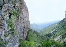 Кавказ, Горный лагерь в Чегемском ущелье (Кабардино-Балкария)