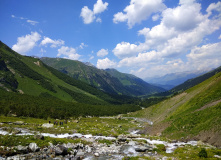 Кавказ, Роскошный Архыз - семейный горный лагерь