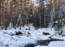 Карелия, Ладога на снегоступах: заброшенный финский маяк